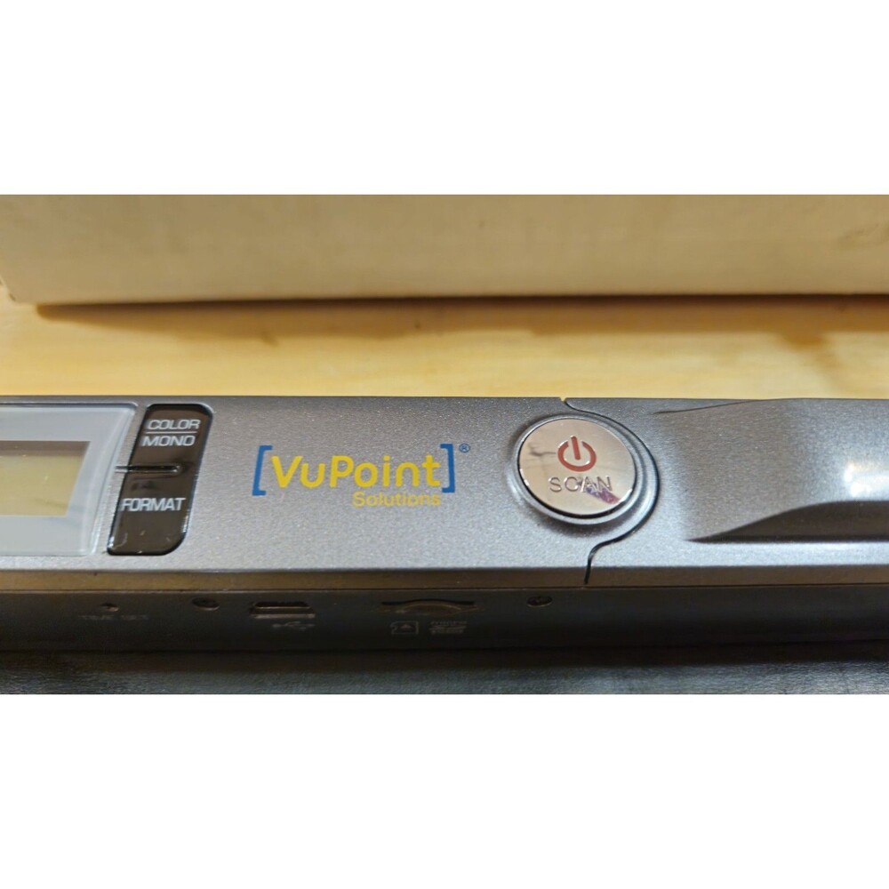 VuPoint Magic Wand II Portable Scanner PDSWF-ST44PU-VP-HSN WIFI Wireless 900 DPI - Picture 6 of 11